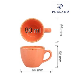 Zdjęcie do “Fine Dine Filiżanka elegancka do espresso Amber 80 ml - kod 04ALM001719”.