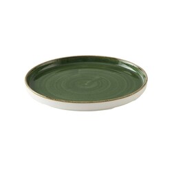Zdjęcie do “Fine Dine Talerz płytki z rantem Stonecast Sorrel Green śr. 210 mm - kod SSRSWP211”.