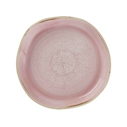 Zdjęcie do “Fine Dine Talerz organiczny z wysokim rantem Stonecast Petal Pink 200 mm - kod SPPSWOB11”.