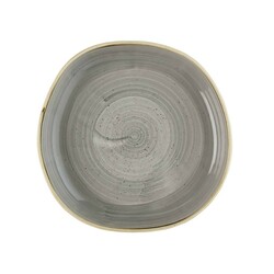 Zdjęcie do “Fine Dine Talerz organiczny z wysokim rantem Stonecast Peppercorn Grey 230 mm - kod SPGSWOB21”.