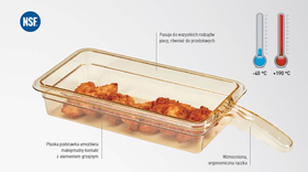 Zdjęcie do “Cambro Pojemnik żaroodporny H-PANS™ z uchwytem 2,4 l  - kod 32HP1H150”.