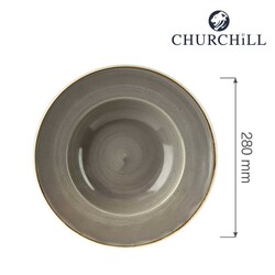 Zdjęcie do “Fine Dine Talerz do pasty Peppercorn Grey śr. 280 mm/468 ml - kod SPGSVWBL1”.