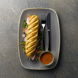 Zdjęcie do “Fine Dine Talerz głęboki Peppercorn Grey śr. 240 mm/284 ml - kod SPGSVWBM1”.