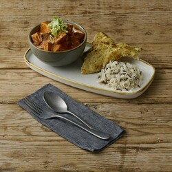 Zdjęcie do “Fine Dine Talerz prostokątny Stonecast Barley White 298x153 mm - kod SWHSXO111”.