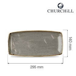 Zdjęcie do “Fine Dine półmisek Peppercorn Grey ś. 295x140 mm - kod SPGSOP111”.