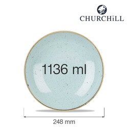 Zdjęcie do “Fine Dine miska coupe Duck Egg Blue śr.248 mm/1136 ml - kod SDESEVB91”.