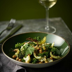 Zdjęcie do “Fine Dine miska coupe Sorrel Green śr. 250 mm - kod SSRSEVB91”.