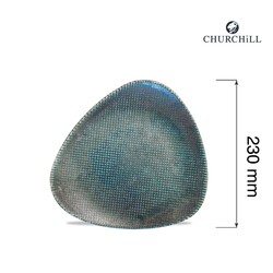 Zdjęcie do “Fine Dine Talerz trójkątny Astro Metallic Blue 230 mm - kod ATBLTR91”.