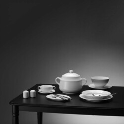 Zdjęcie do “Fine Dine Talerz z wysokim rantem Pure, 300 mm - kod 763582”.
