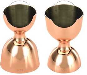 Zdjęcie do “Barfly Miarka barmańska Bell z prostą krawędzią 25/50 ml, miedź - kod M37098CP”.