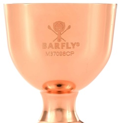 Zdjęcie do “Barfly Miarka barmańska Bell z prostą krawędzią 25/50 ml, miedź - kod M37098CP”.