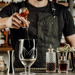 Zdjęcie do “Barfly Butelka na bittery w stylu retro 150 ml - kod M37187”.