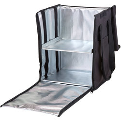 Zdjęcie do “Cambro Plecak termoizolacyjny składany z ruchomą przegrodą 355x380x(H)430 mm - kod GBBP151417110”.