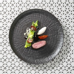 Zdjęcie do “Fine Dine Talerz płytki z rantem Crust śr. 270 mm- kod 767368”.