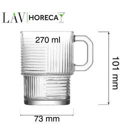 Zdjęcie do “LAV Kubek Istanbul 270 ml - kod LH-IST427KH”.