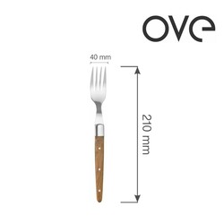 Zdjęcie do “Fine Dine Widelec do steków Mykonos, OVE, - zestaw 6 szt. - kod 782880”.