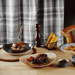 Zdjęcie do “Fine Dine Nóż do steków i pizzy Mykonos, OVE, dł. 245 mm, zestaw 6 szt. - kod 782866”.
