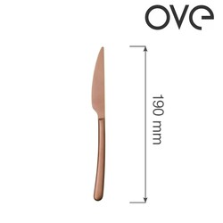 Zdjęcie do “Fine Dine Nóż deserowy Amarone Bronze, OVE, 190 mm - kod 764947”.