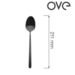 Zdjęcie do “Fine Dine Łyżka stołowa Amarone Black, OVE, 211 mm - kod 764831”.