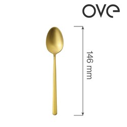 Zdjęcie do “Fine Dine Łyżeczka do herbaty Amarone Gold, OVE, 146 mm - kod 764343”.