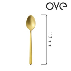 Zdjęcie do “Fine Dine Łyżeczka do kawy Amarone Gold, OVE, 119 mm - kod 764367”.