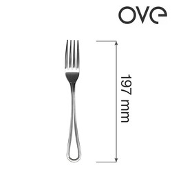 Zdjęcie do “Fine Dine Widelec stołowy Bologna, OVE, 197 mm, zestaw 12 szt. - kod 766750”.