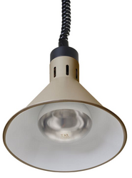Zdjęcie do “Hendi Lampa do podgrzewania potraw wisząca, stożkowa 250 W - kod 273777”.