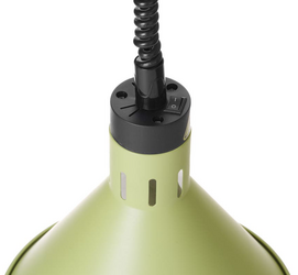 Zdjęcie do “Hendi Lampa do podgrzewania potraw wisząca, stożkowa 250 W - kod 273920”.