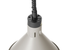 Zdjęcie do “Hendi Lampa do podgrzewania potraw wisząca, stożkowa 250 W - kod 273937”.