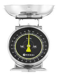 Zdjęcie do “Hendi Waga kuchenna z szalką 207x231x(H)254 mm- kod 580042”.