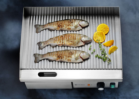 Zdjęcie do “Płyta grillowa Budget Line żebrowana 3000 W - kod 154984”.