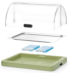 Zdjęcie do “Witrynka chłodząca pojedyncza roll-top Duo UNIQ 460x355x(H)220 mm- kod 871966”.