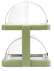 Zdjęcie do “Hendi Podwójna witrynka chłodząca roll-top Duo UNIQ 480x355x(H)480 mm - kod 871973”.