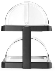 Zdjęcie do “Hendi Podwójna witrynka chłodząca roll-top Duo UNIQ 480x355x(H)480 mm - kod 871812”.