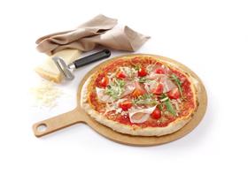 Zdjęcie do “Deska do pizzy z uchwytem śr 305 mm - kod 505533”.