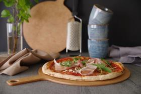 Zdjęcie do “Deska do pizzy z uchwytem śr 305 mm - kod 505533”.