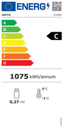 Zdjęcie do “Witryna chłodnicza 5x GN 1/2  poj. 132 l  - kod 274040”.