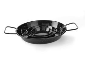 Zdjęcie do “Patelnia do paelli emaliowana śr. 340 mm - kod 622780”.