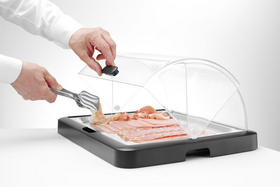 Zdjęcie do “Witrynka chłodząca pojedyncza roll-top Duo UNIQ 460x355x(H)220 mm- kod 871805”.