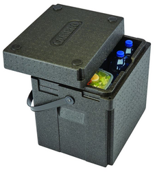 Zdjęcie do “Cambro Pojemnik termoizolacyjny na butelki 420x335x(H)420 mm - EPPBEVBKST110”.