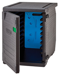 Zdjęcie do “Cambro pojemnik termoizolacyjny na 9 pojemników 600x400 mm, ładowany od przodu 126 l 770x540x(H)687mm - kod EPP4060F9R110”.