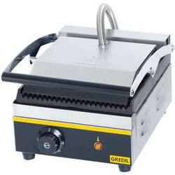 Zdjęcie do “Stalgast kontakt grill pojedynczy, Gredil, P 1.8 kW, U 230 V kod S742010”.