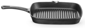 Zdjęcie do “Patelnia żeliwna do grillowania 230x230x(H)25 mm - kod 629932”.