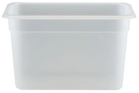 Zdjęcie do “Cambro Pojemnik GN 1/3 wys. 200 mm z przezroczystego polipropylenu - kod 38PP190”.