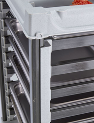 Zdjęcie do “Cambro Wózek do transportu pojemników  9 x GN 1/1 - kod UGNPR11H9480”.