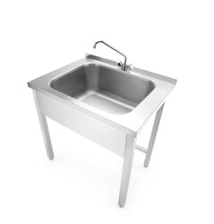 Zdjęcie do “Stół z basenem jednokomorowym OTTO 800x600x850 mm kod POL-2070865/3”.