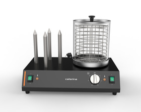 Zdjęcie do “Stalgast urządzenie do hot-dogów, 4 szpikulce, Caterina, P 0.55 kW - kod S747004”.