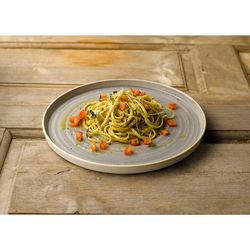 Zdjęcie do “Fine Dine Talerz trójkątny Peppercorn Grey ś. 229 mm - kod SPGSTR91”.