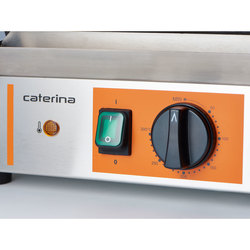 Zdjęcie do “Stalgast grill kontaktowy podwójny ryflowany 3,6 kW - kod S742028”.