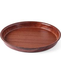 Zdjęcie do “Taca antypoślizgowa drewniana śr. 320mm - kod 507711”.